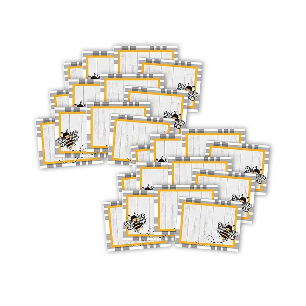The Hive Self-Adhesive Name Tags, 40 Per Pack, 6 Packs. Picture 2