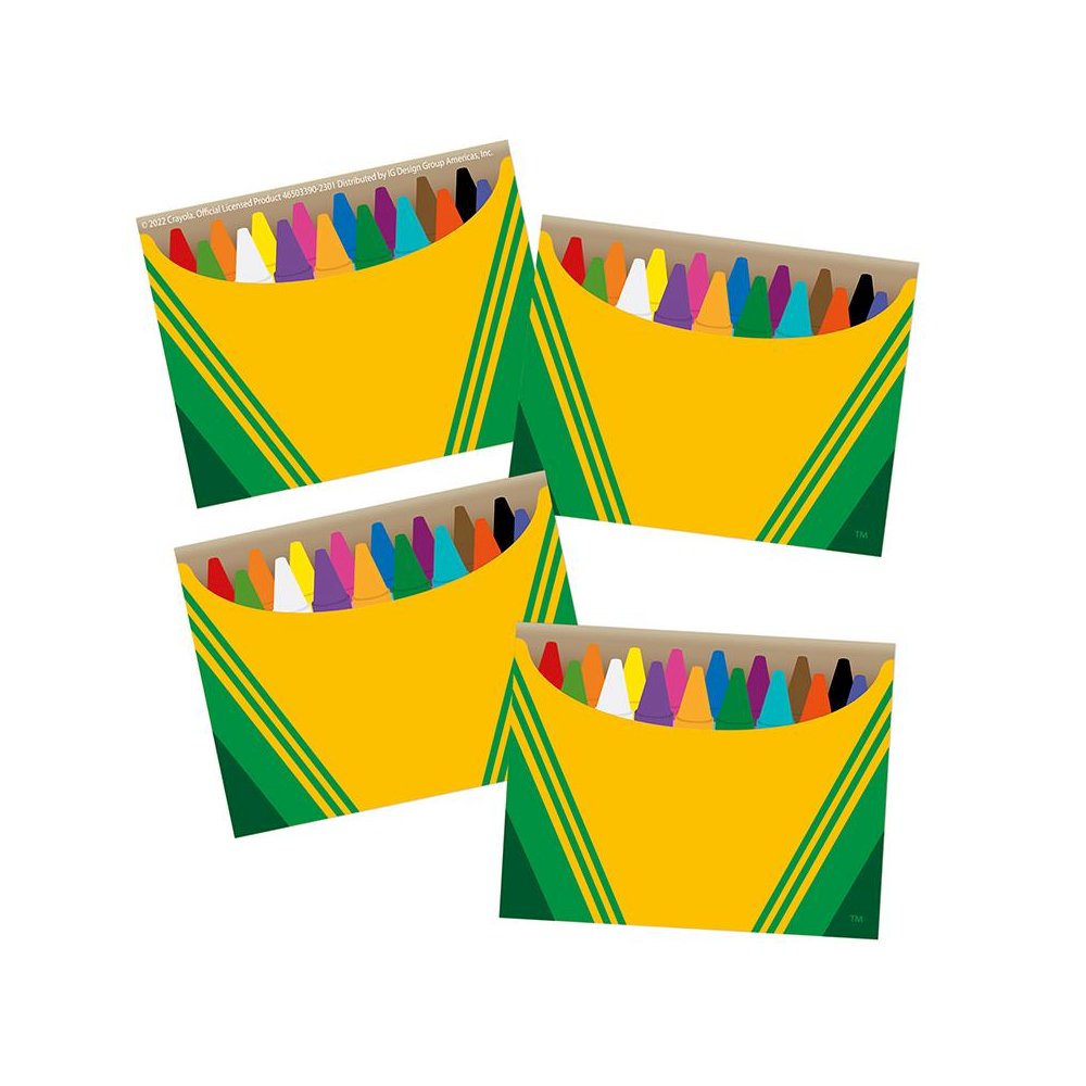 Crayola Name Tags, 2-7/8" x 2-1/4", 40 Per Pack, 6 Packs. Picture 2