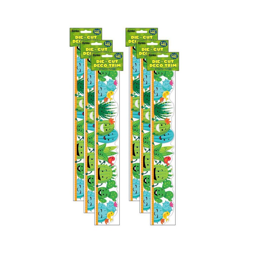 A Sharp Bunch Line-Up Deco Trim Extra Wide Die Cut, 37 Feet Per Pack, 6 Packs. Picture 2