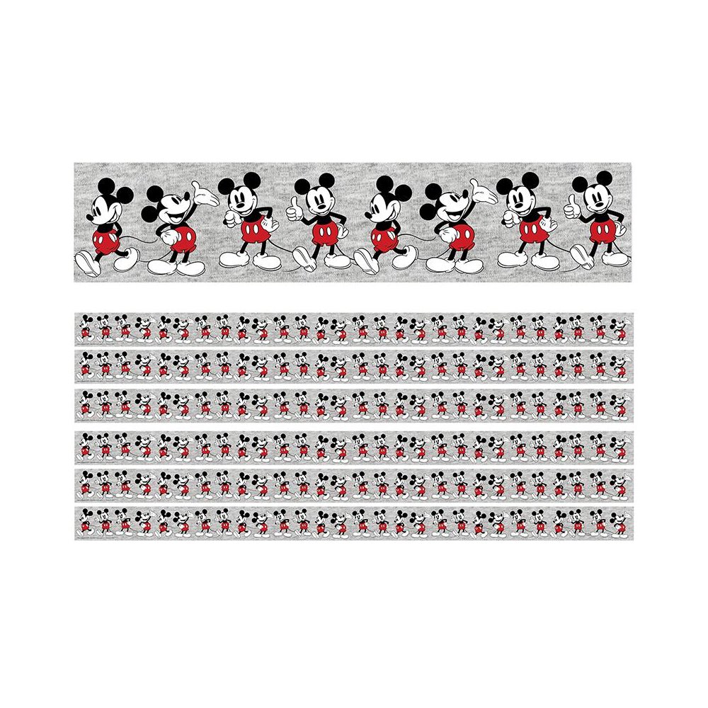 Mickey Mouse Throwback Mickey Poses Deco Trim, 37 Feet Per Pack, 6 Packs. Picture 2