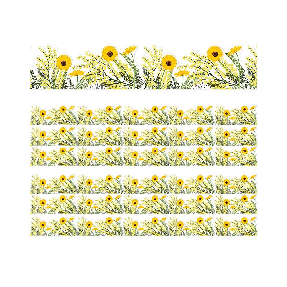 The Hive Floral Extra Wide Deco Trim, 37 Feet Per Pack, 6 Packs. Picture 2