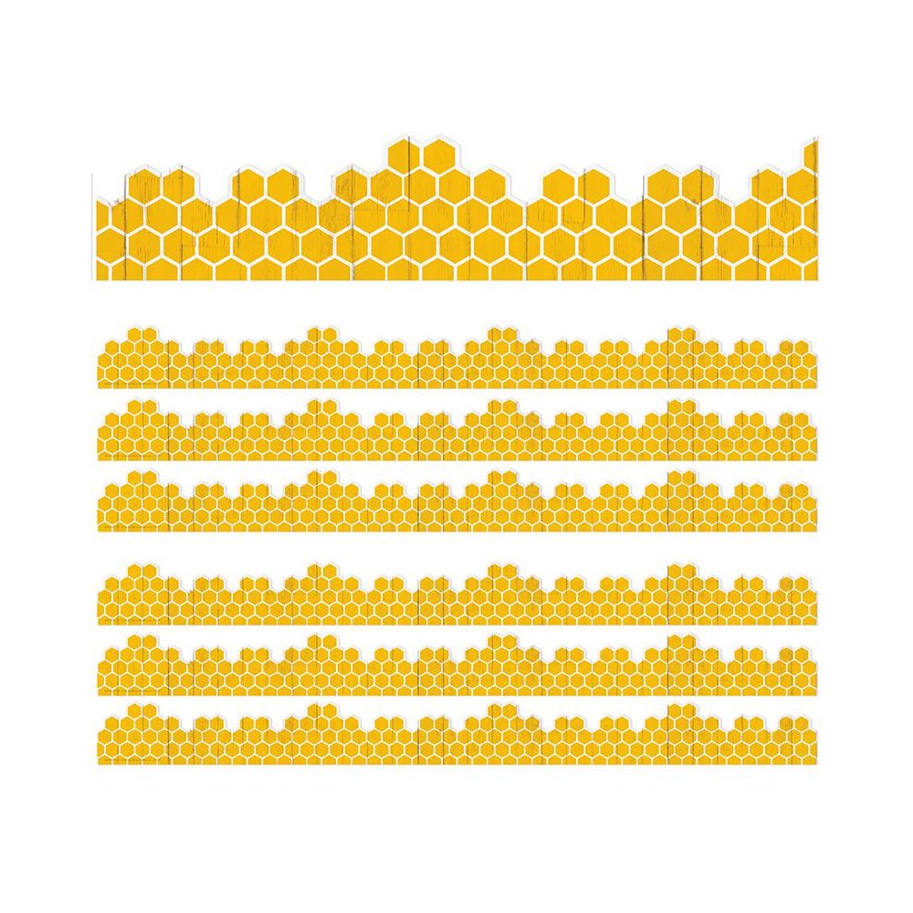 The Hive Honeycomb Extra Wide Deco Trim, 37 Feet Per Pack, 6 Packs. Picture 2