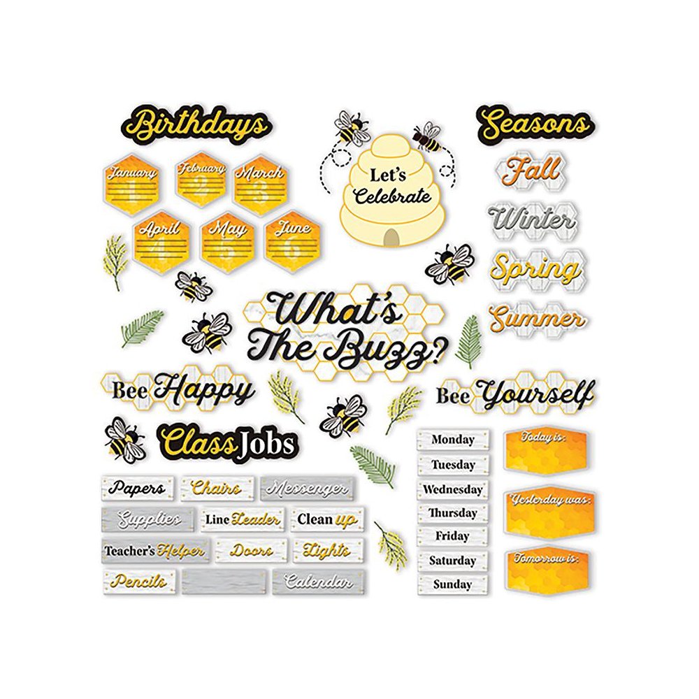 The Hive Classroom Organization Bulletin Board Set. Picture 2