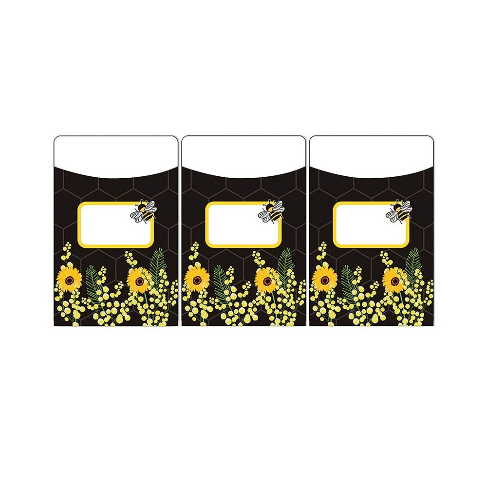 The Hive Library Pockets, 35 Per Pack, 3 Packs. Picture 2