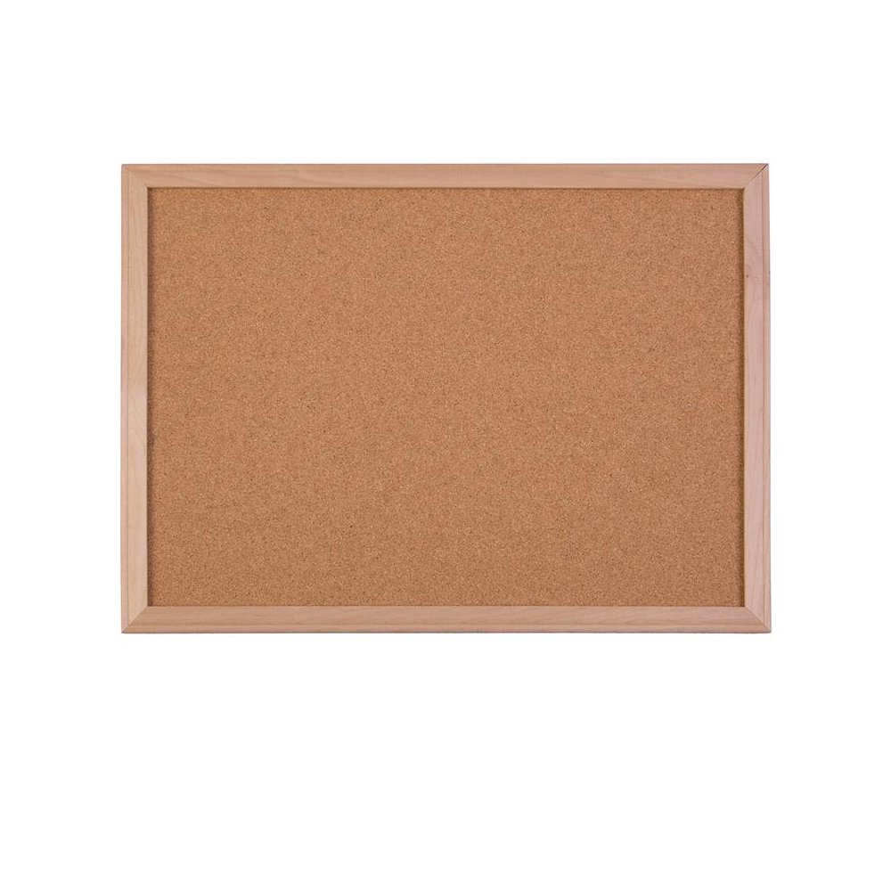 Wood Framed Cork Board, 18" x 24". Picture 2