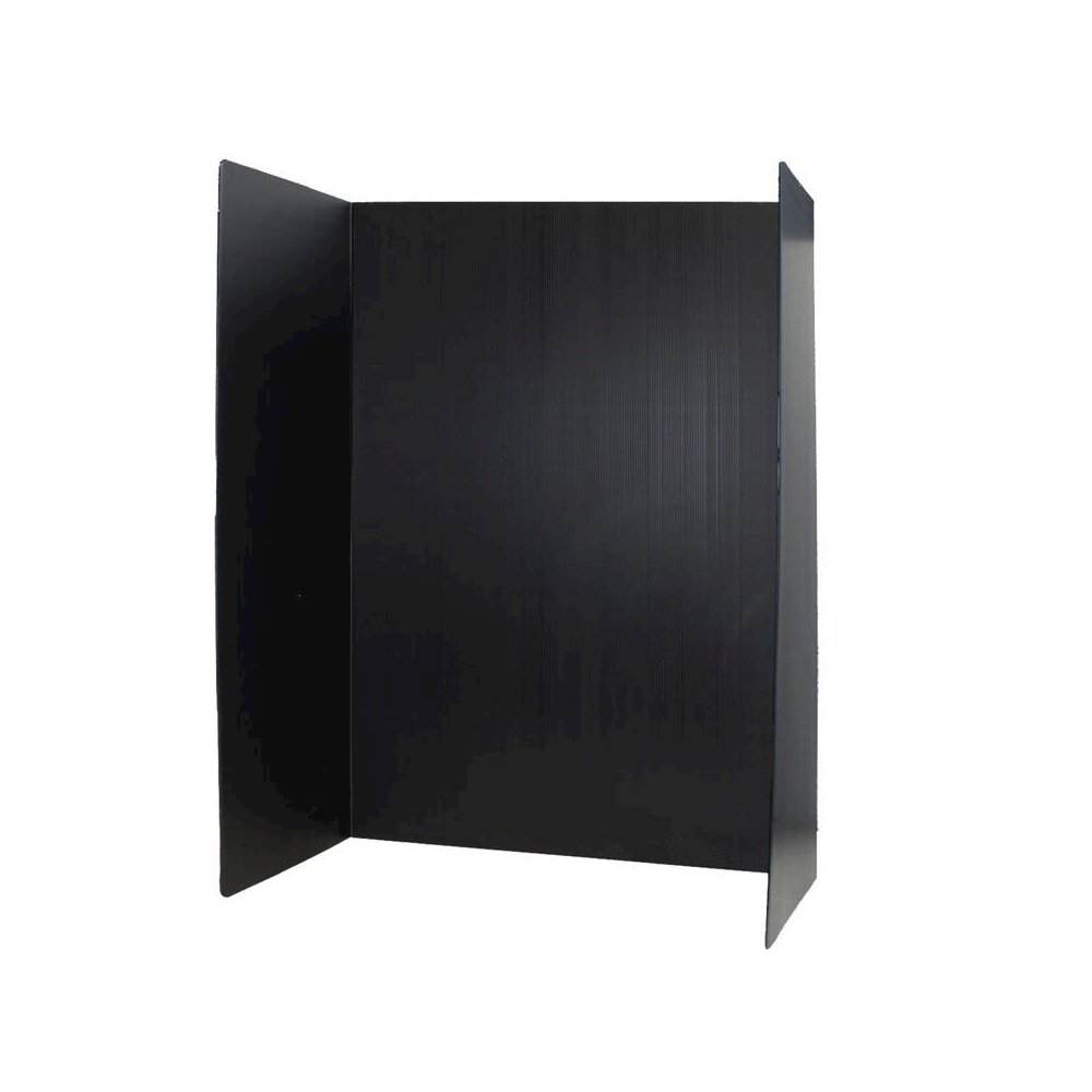 Premium Corrugated Plastic Project Board Black, 36 x 48, Pack of 10. Picture 2