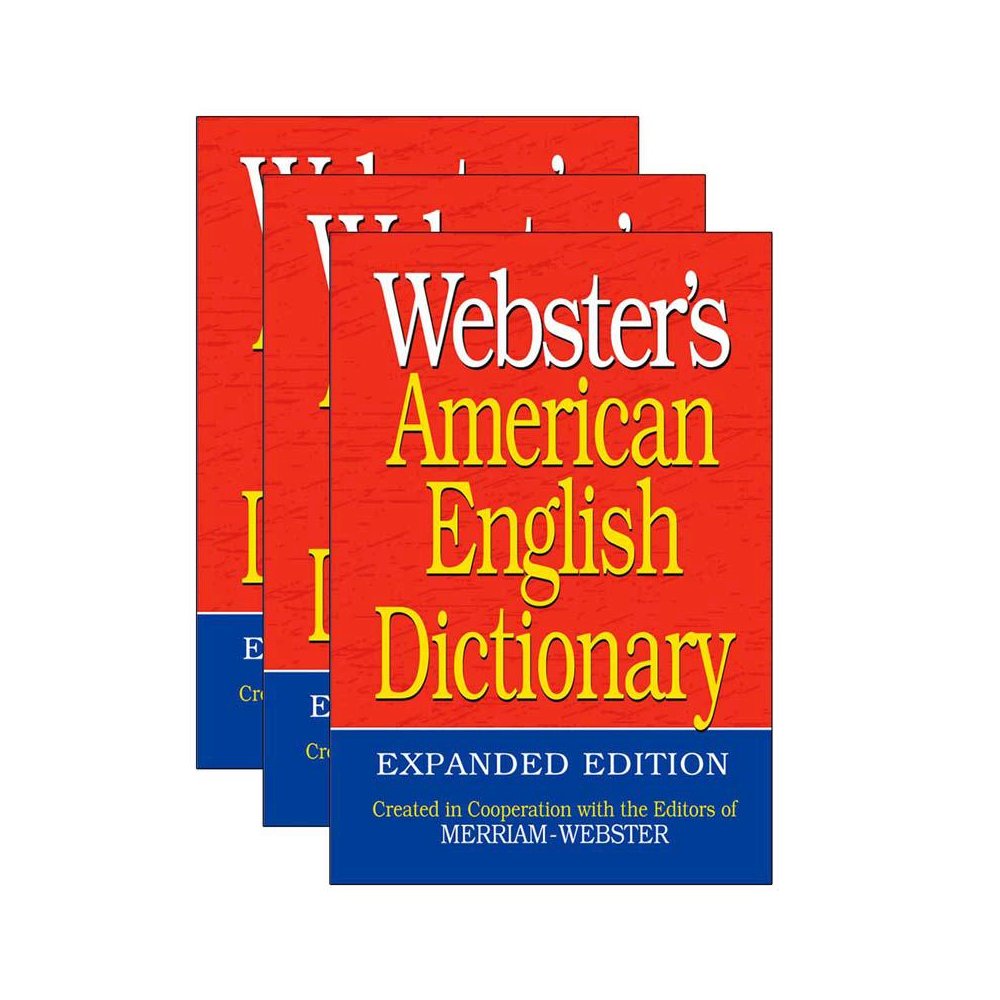 Webster's American English Dictionary, Expanded Edition, Pack of 3. Picture 2