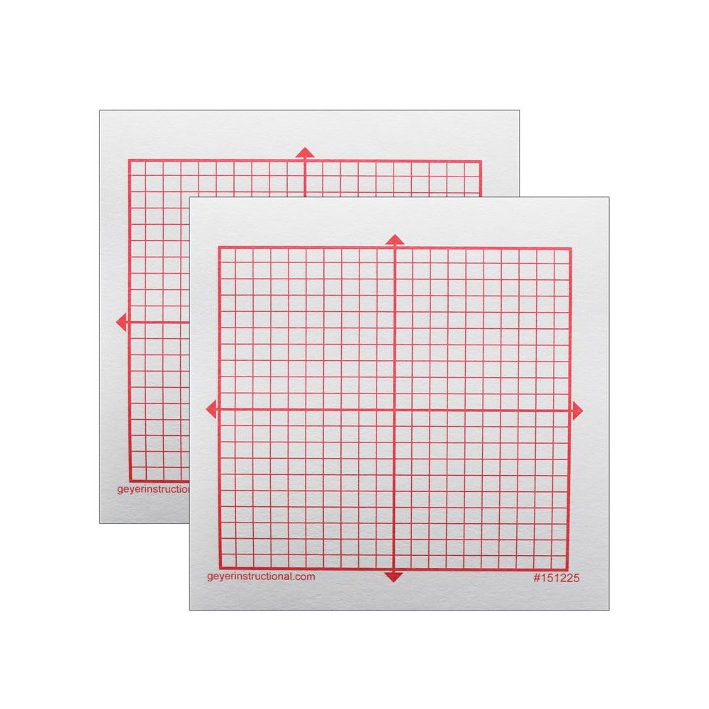 Graphing 3M Post-it Notes, 20 x 20 Square Grid, 4 Pads Per Pack, 2 Packs. Picture 2
