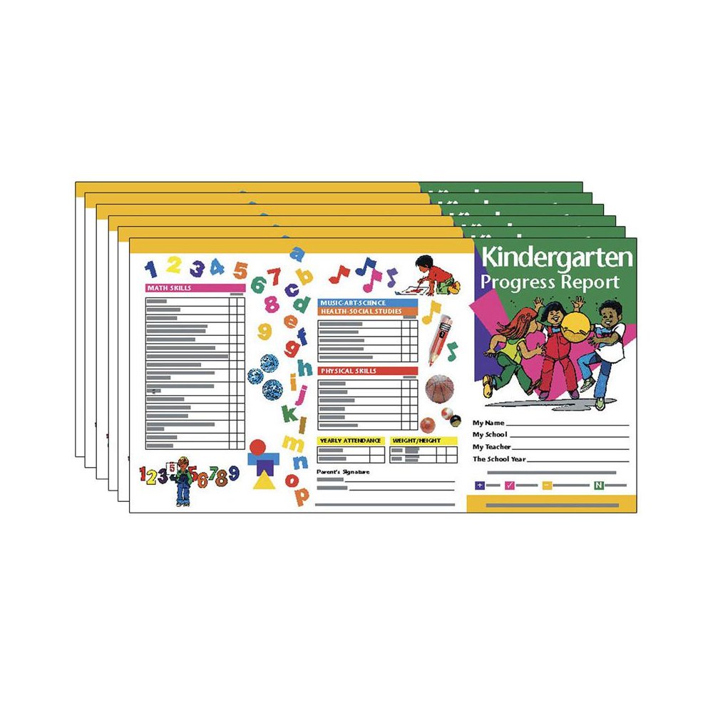 Kindergarten Progress Report, 10 Per Pack, 6 Packs. Picture 2