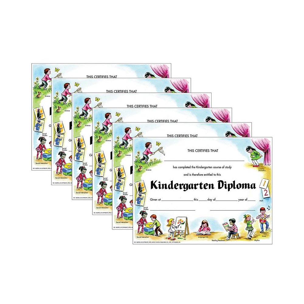 Kindergarten Diploma, 30 Per Pack, 6 Packs. Picture 2