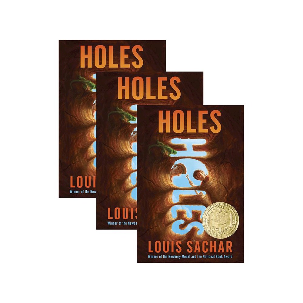 Holes Book, Paperback, Pack of 3. Picture 2