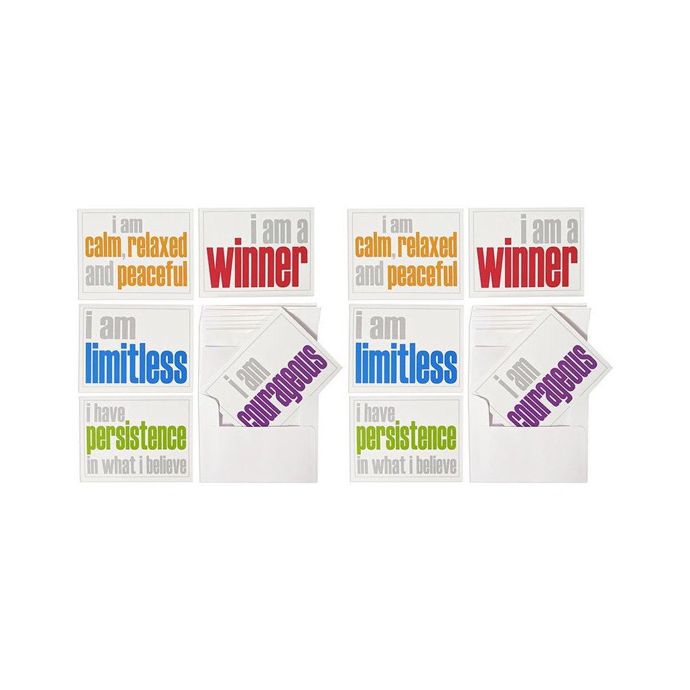 Note Cards with Envelope, Hopefulness Booster Set, 10 Per Set, 2 Sets. Picture 2