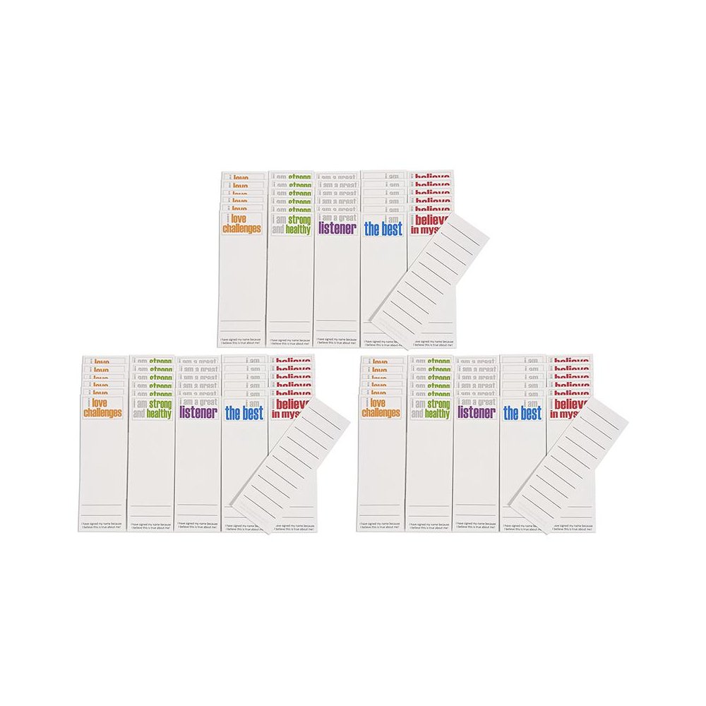 Page Keepers Bookmarks, Positivity Booster Set, 30 Per Set, 3 Sets. Picture 2