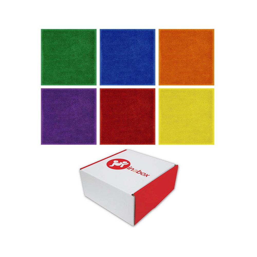 Joy Carpets Joy in a Box Carpet Squares, Pack of 24. Picture 2
