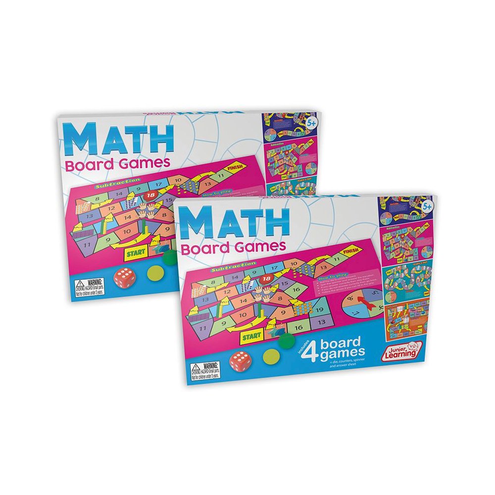 Math Board Games, Pack of 2. Picture 2