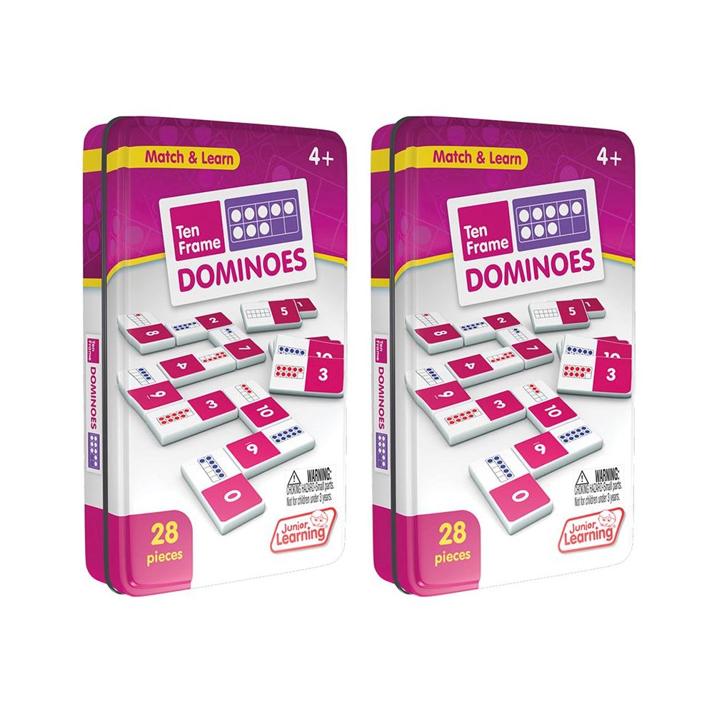 Ten Frames Dominoes, 2 Sets. Picture 2