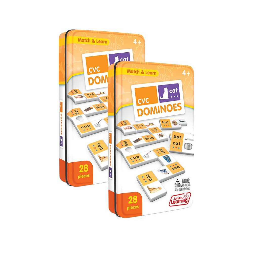 CVC Match & Learn Dominoes, Pack of 2. Picture 2