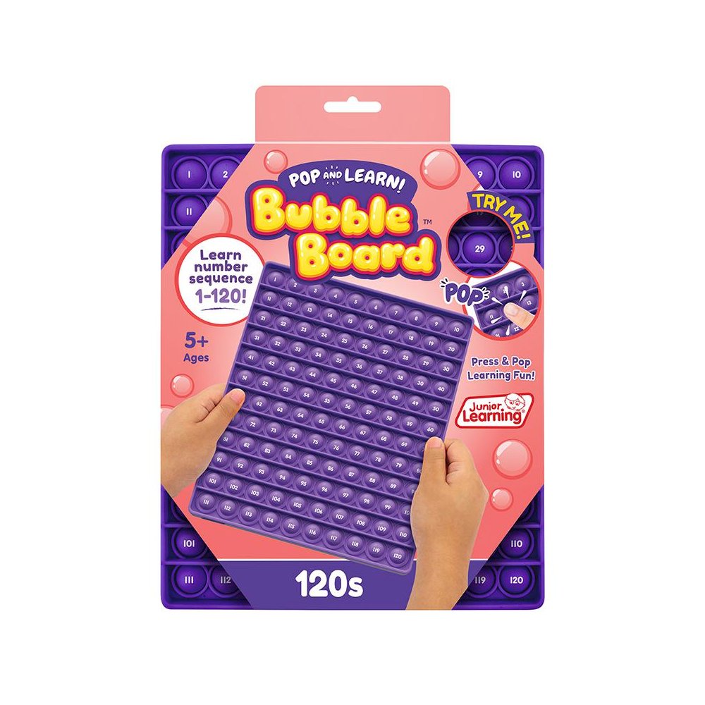 120s Pop and Learn Bubble Board. Picture 2