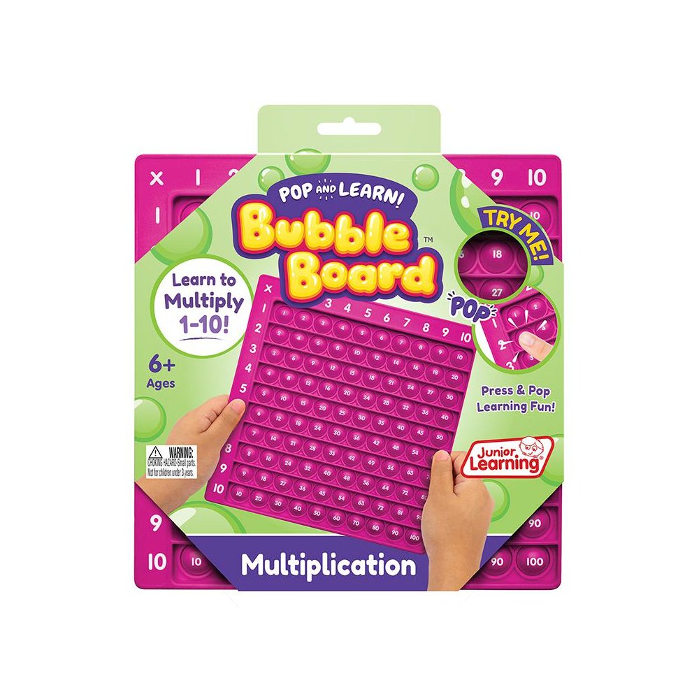 Multiplication Pop and Learn Bubble Board. Picture 2