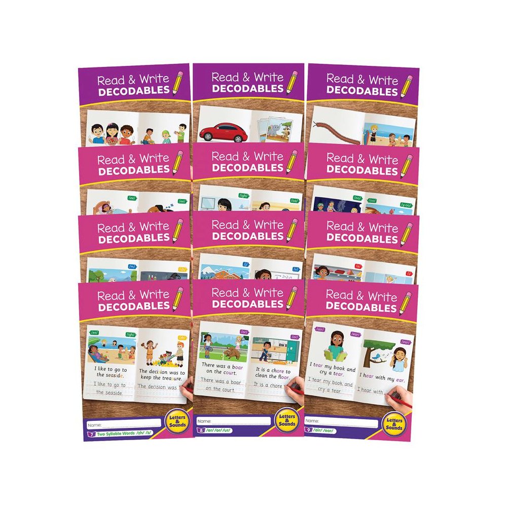 Read & Write Decodables Set B. Picture 2