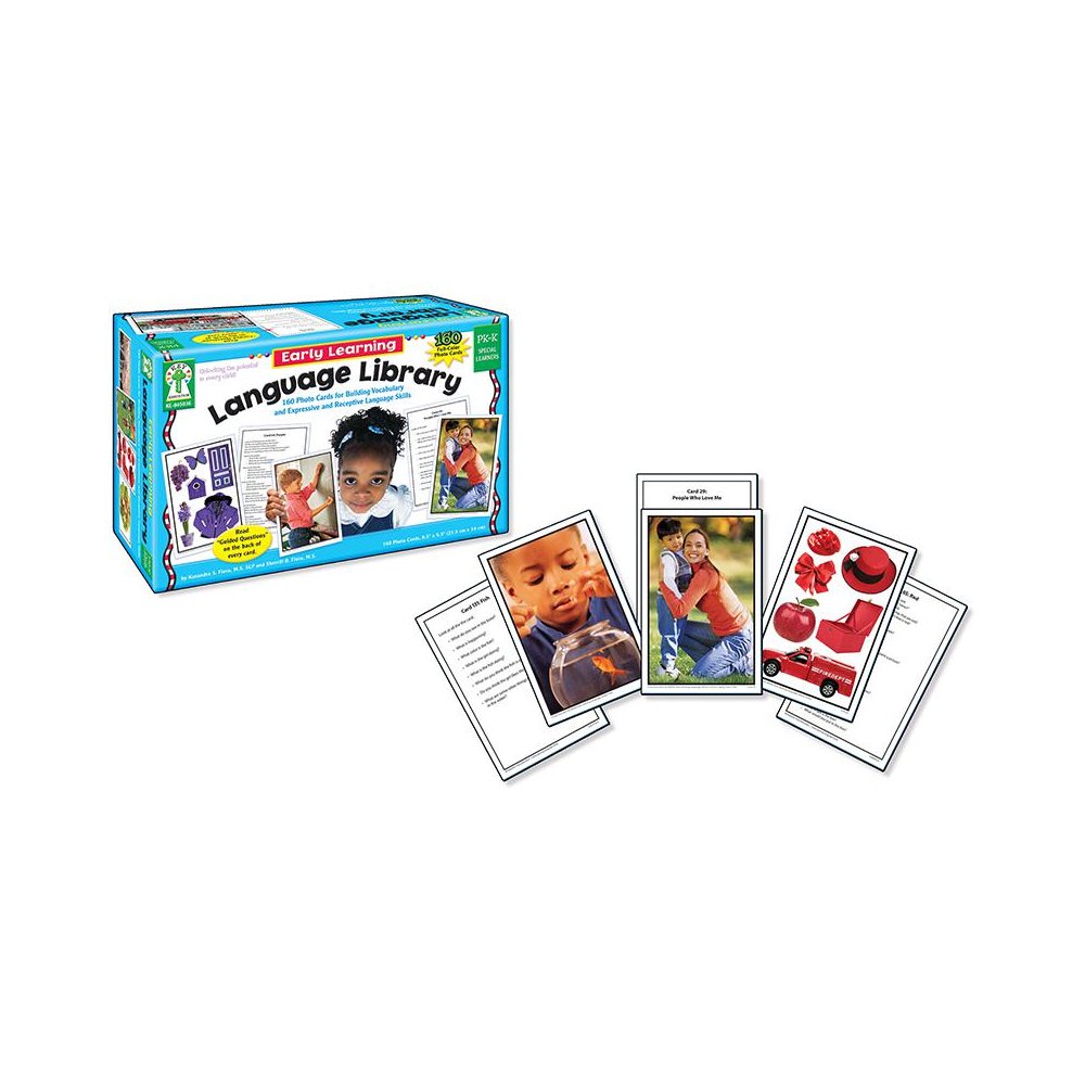 Early Learning Language Library Cards. Picture 2