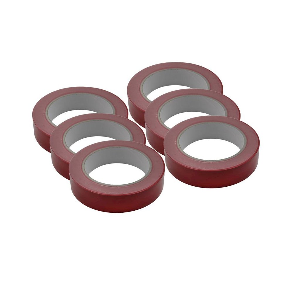 Floor Marking Tape, Red, 6 Rolls. Picture 2