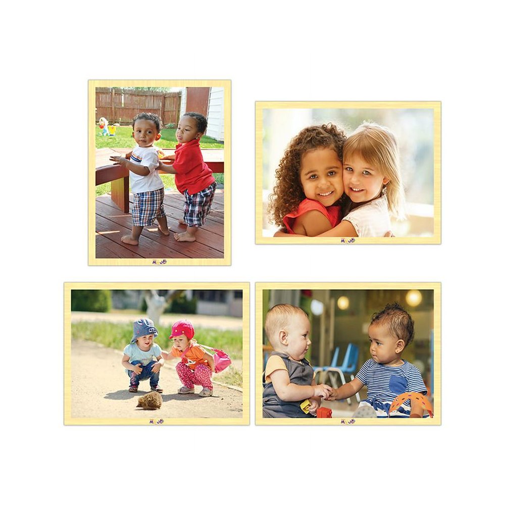 Friends Forever Wooden 4-Puzzle Set. Picture 2