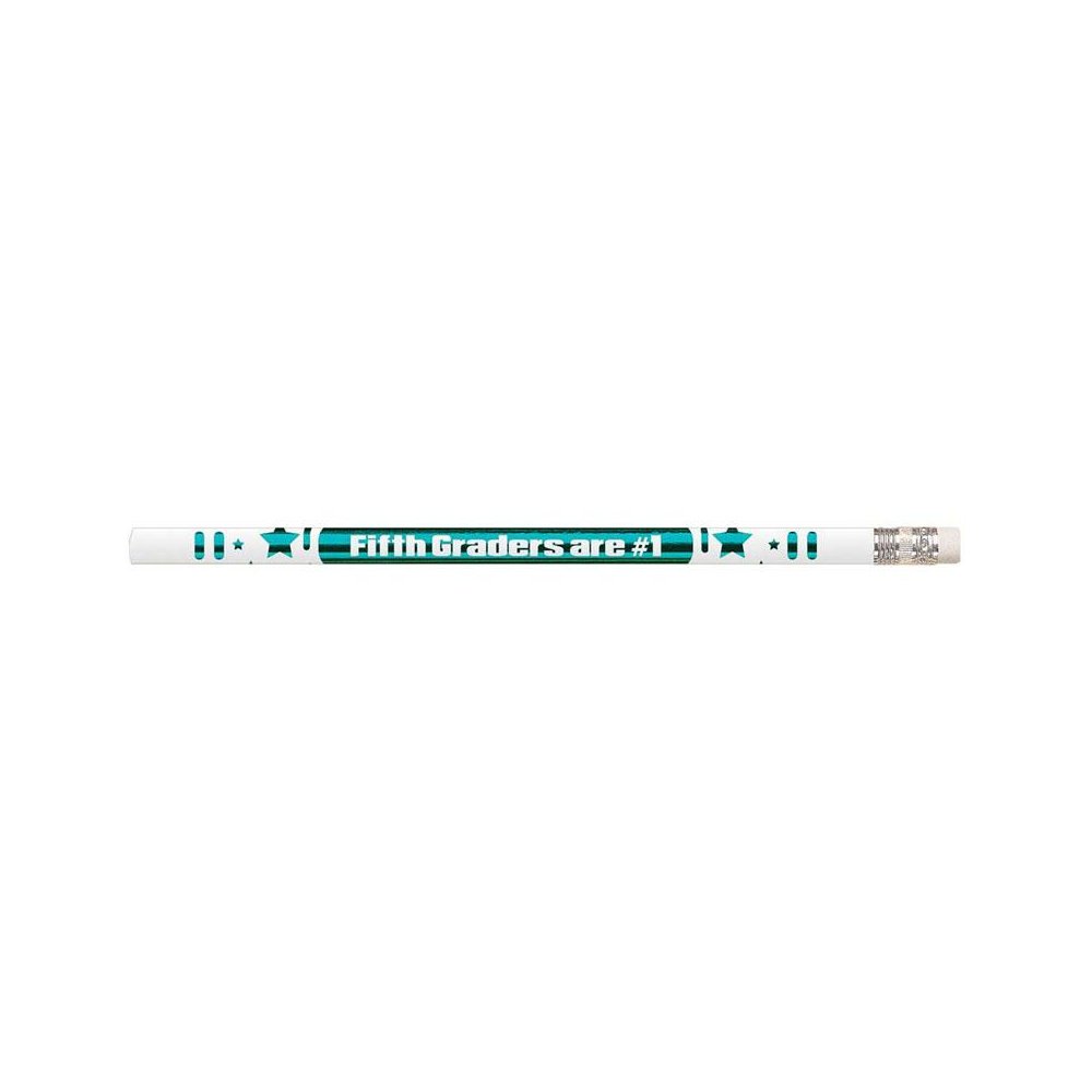 5th Graders Are #1 Motivational Pencils, 12 Per Pack, 12 Packs. Picture 2