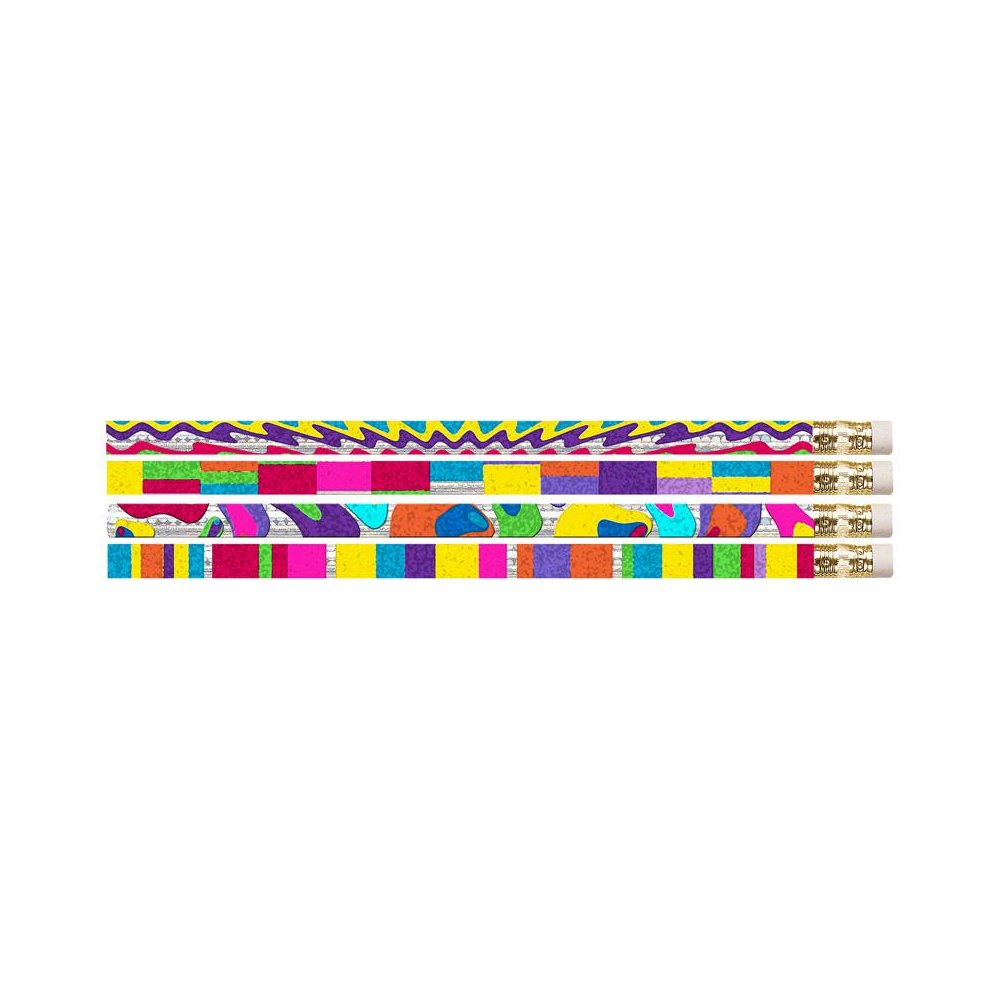 Watercolors Motivational/Fun Pencils, 12 Per Pack, 12 Packs. Picture 2