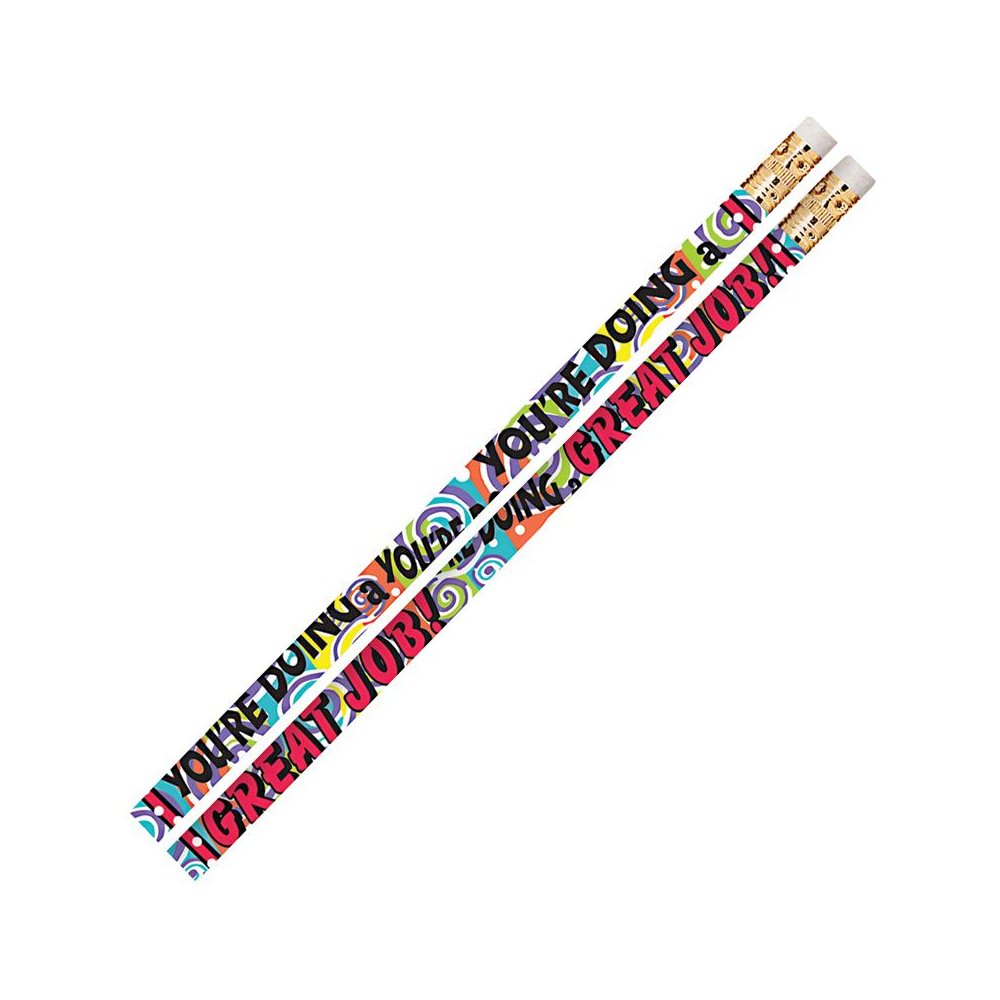 You’re Doing A Great Job Motivational Pencils, 12 Per Pack, 12 Packs. Picture 2