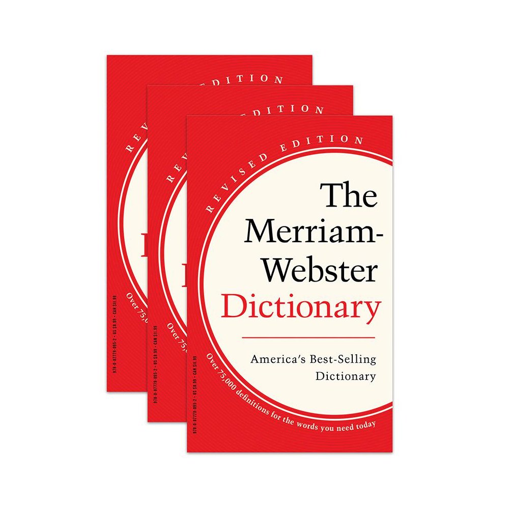 The Merriam-Webster Dictionary, Pack of 3. Picture 2
