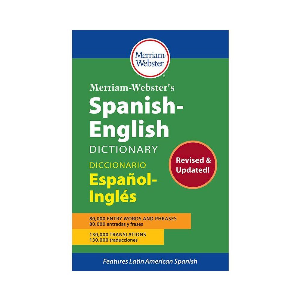 Merriam-Webster's Spanish-English Dictionary, Hardcover. Picture 2
