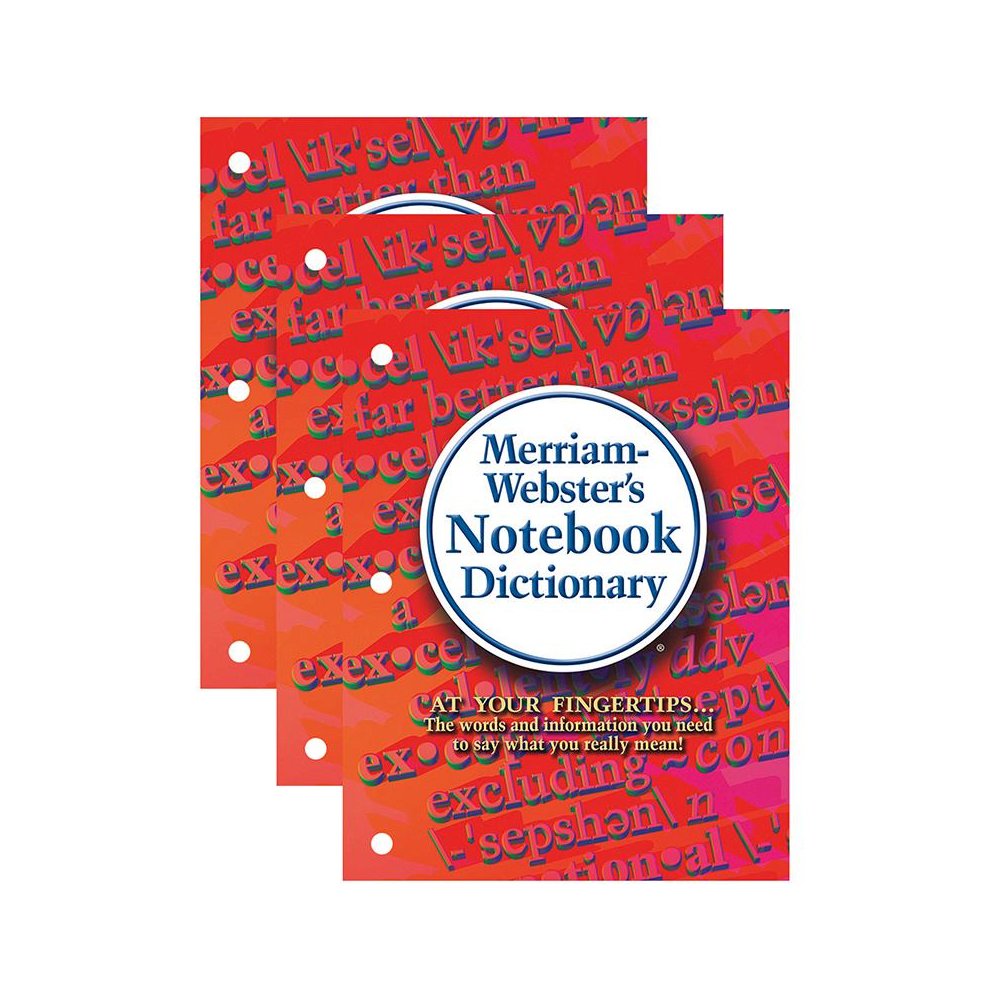 Notebook Dictionary, Pack of 3. Picture 2