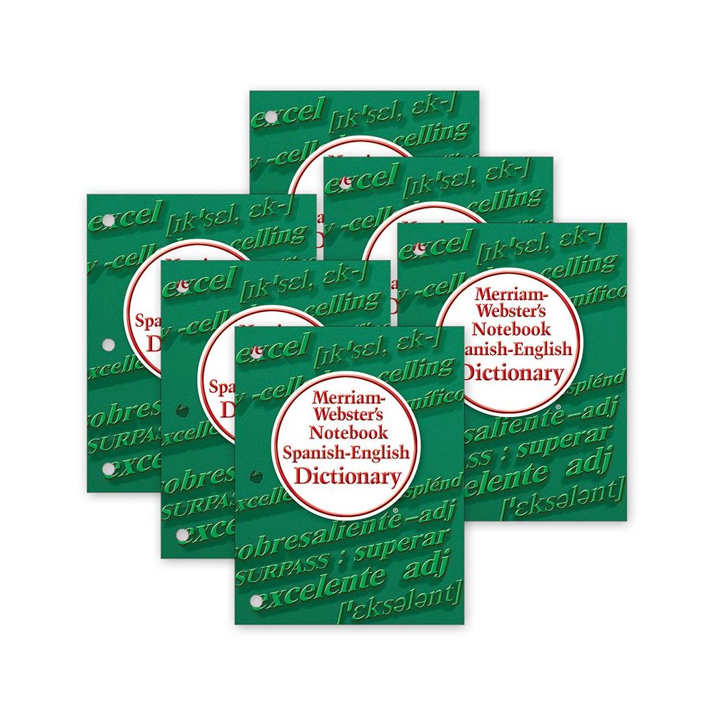 Merriam-Webster's Notebook Spanish-English Dictionary, Pack of 6. Picture 2