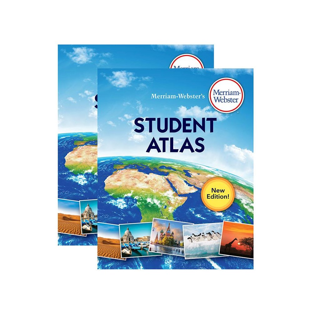 Merriam-Webster's Student Atlas, Pack of 2. Picture 2