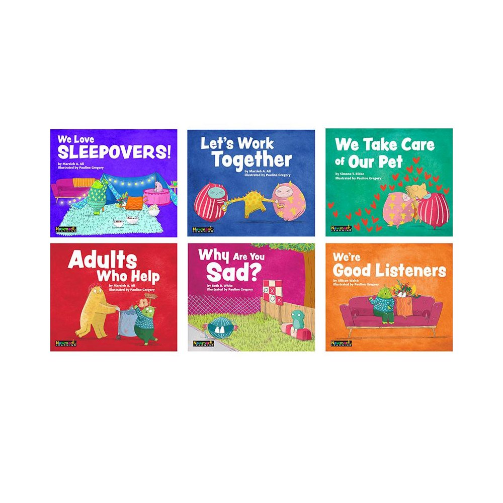 MySELF Readers: I Build Positive Relationships, Small Book 6pack, English. Picture 2
