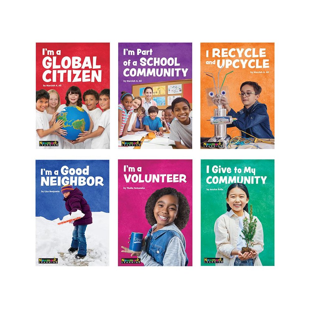 MySELF Readers: I Am a Responsible Community Member, Small Book 6pack, English. Picture 2
