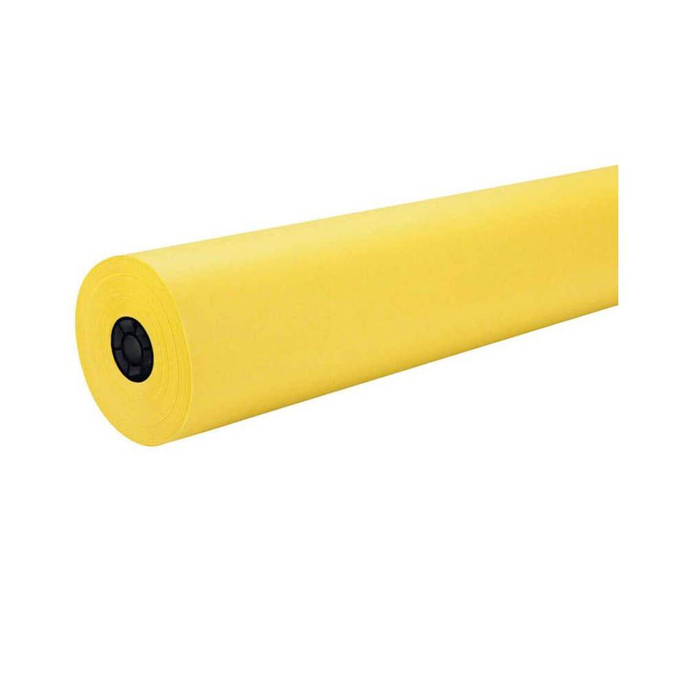 Art Paper Roll, Yellow, 36" x 500', 1 Roll. Picture 2