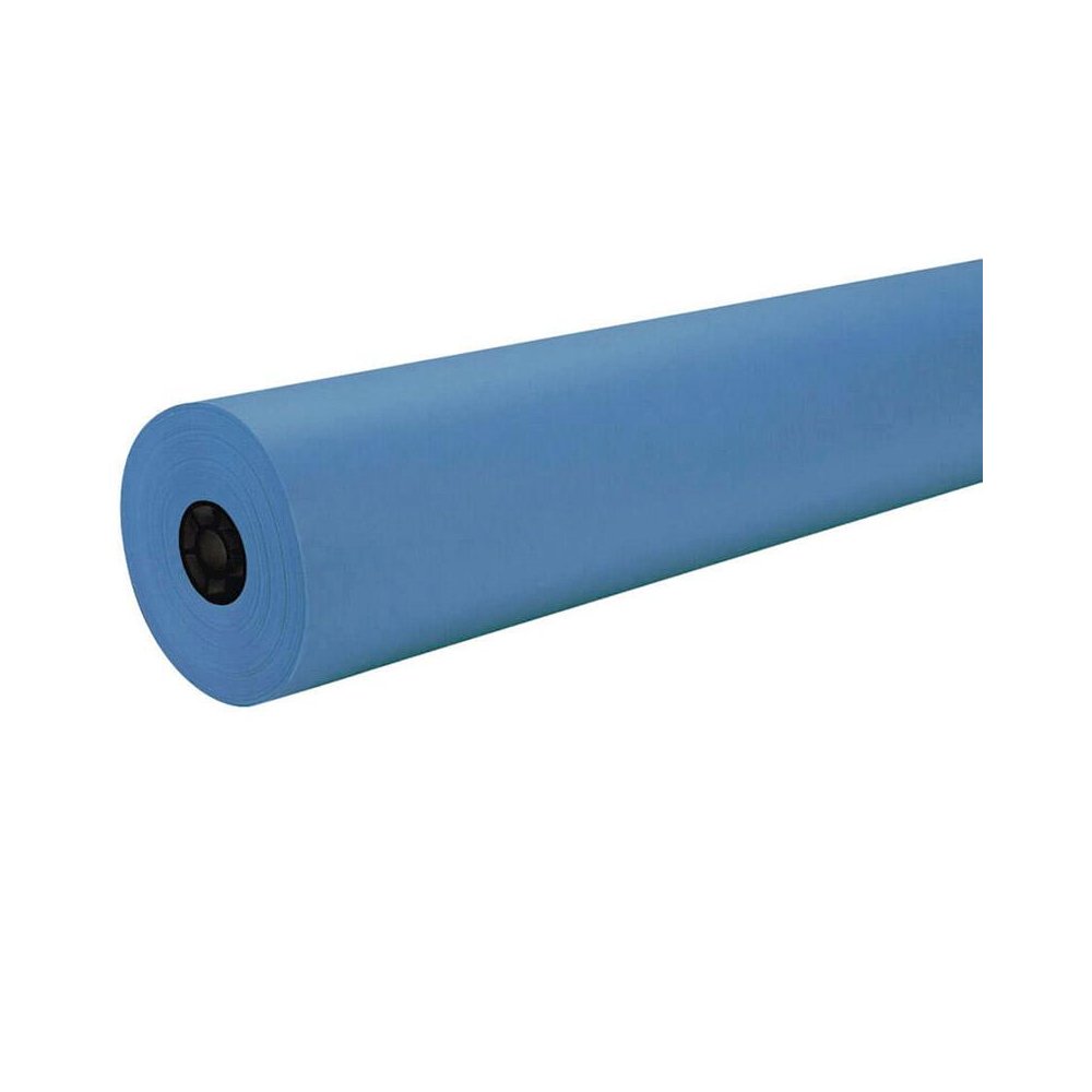 Art Paper Roll, Blue, 36" x 500', 1 Roll. Picture 2