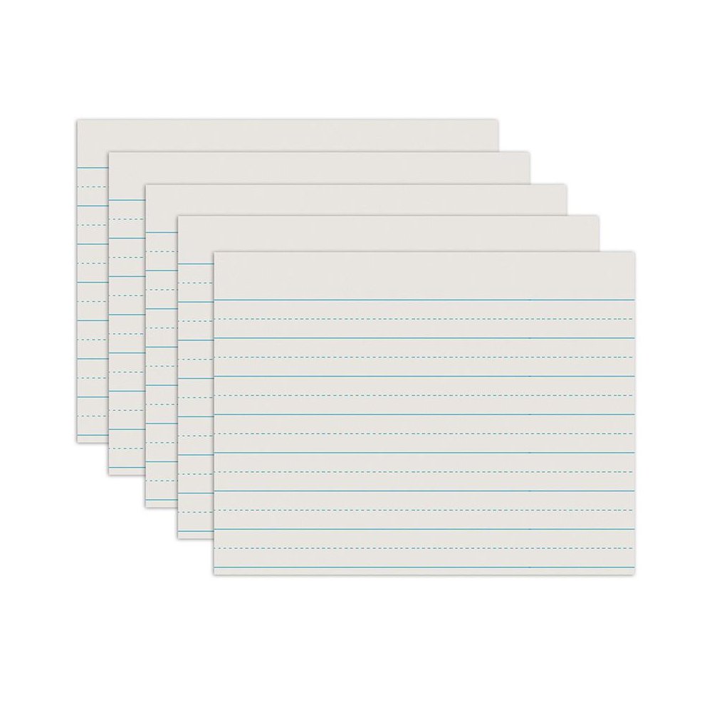 Newsprint Handwriting Paper, Grade 1, 500 Sheets Per Pack, 5 Packs. Picture 2