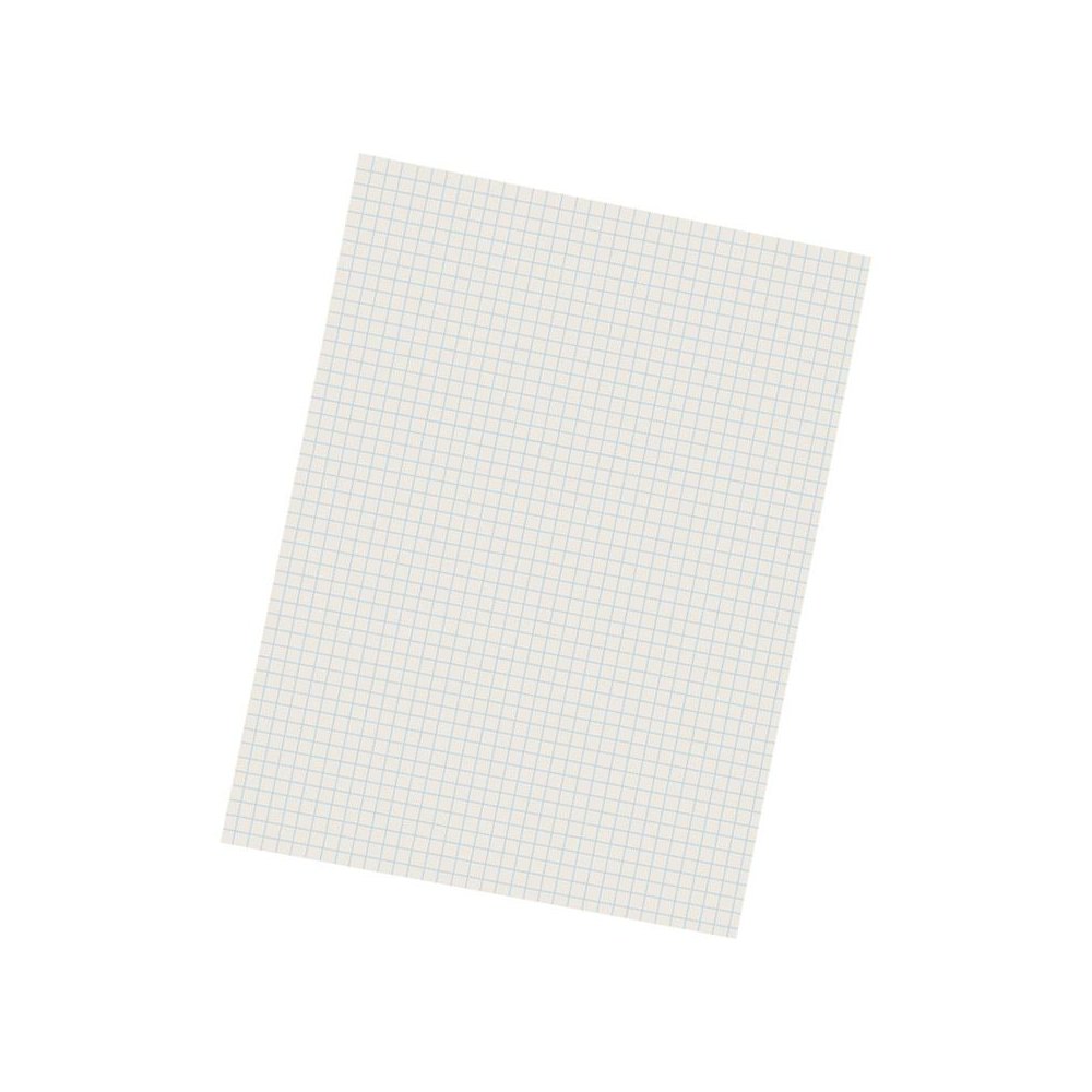 Grid Ruled Drawing Paper, White, 1/4" Quadrille Ruled, 9" x 12", 500 Sheets. Picture 2