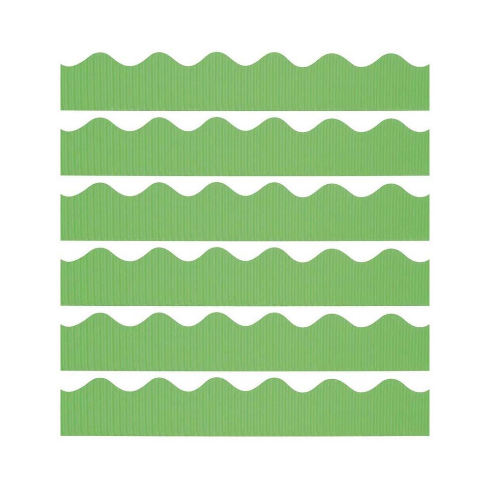Decorative Border, Nile Green, 2-1/4" x 50', 6 Rolls. Picture 2