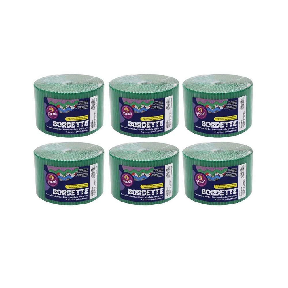 Decorative Border, Emerald, 2-1/4" x 50', 6 Rolls. Picture 2