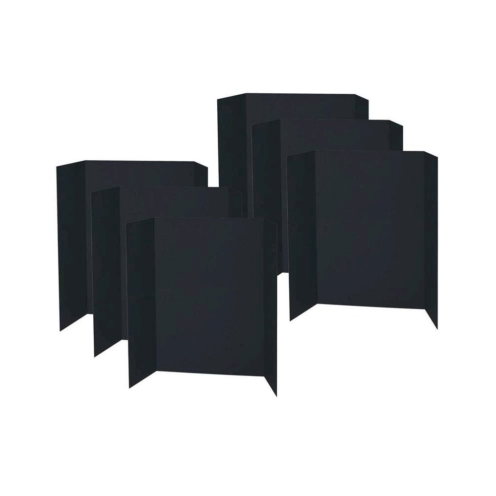 Presentation Board, Black, Single Wall, 48" x 36", Pack of 6. Picture 2