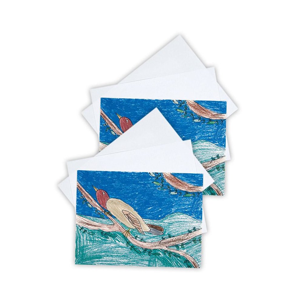 Drawing Paper, White, Medium Weight, 9" x 12", 500 Sheets Per Pack, 2 Packs. Picture 2