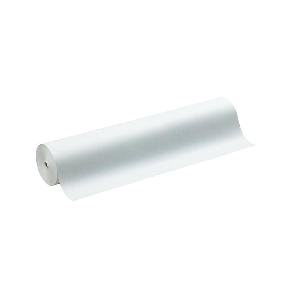 Lightweight Kraft Paper Roll, White, 48" x 1,000', 1 Roll. Picture 2