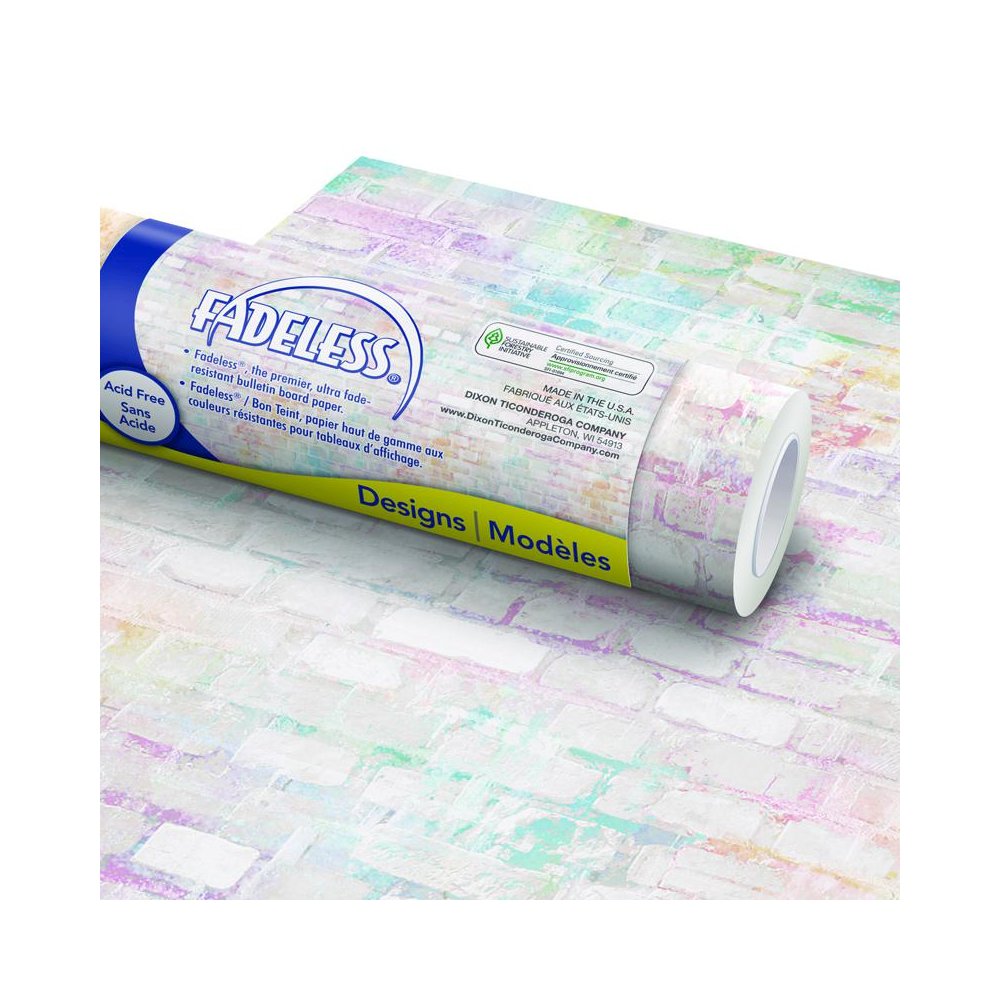 Bulletin Board Paper - Graffiti Wall, 48" x 50'. Picture 2