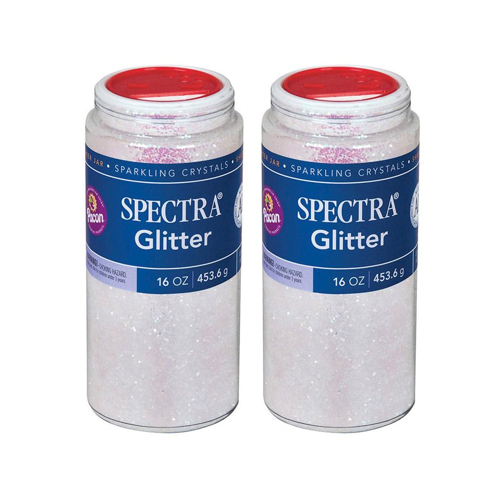 Glitter, Iridescent, 1 lb. Per Jar, 2 Jars. Picture 2