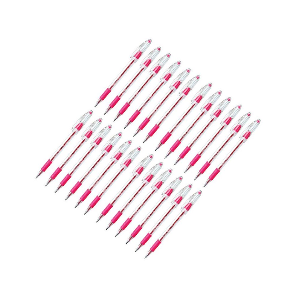 R.S.V.P. Ballpoint Pen, Fine Point, Pink, Pack of 24. Picture 2