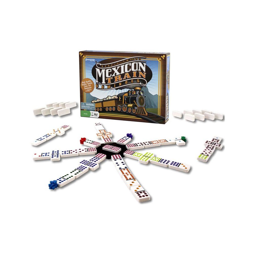 Mexican Train Dominos. Picture 2